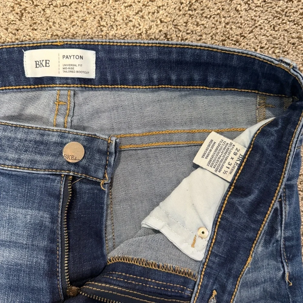 BKE Bootcut Women's Jeans in Blue - Picture 2 of 3